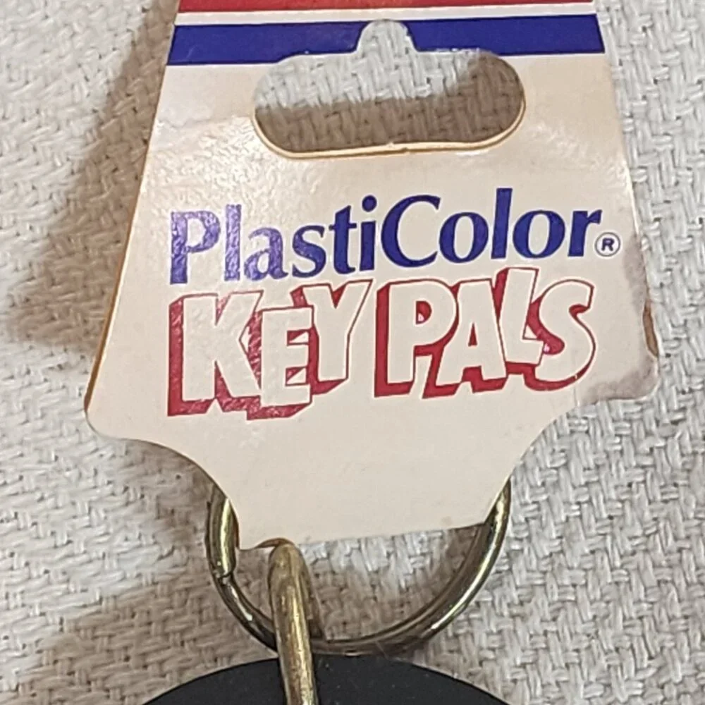 Looney Tunes PlastiColor Tasmanian Devil Warner Bros. 1995 Key Pals Keychain